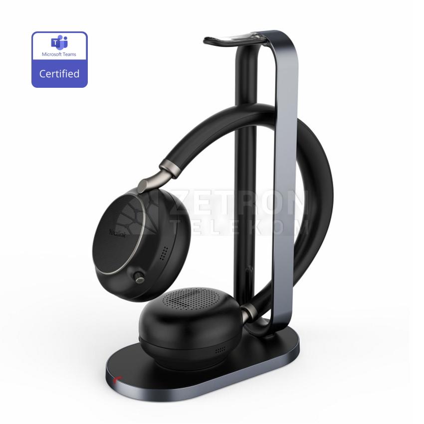                                             Yealink BH76 with Charging Stand Teams Black | Headset
                                        